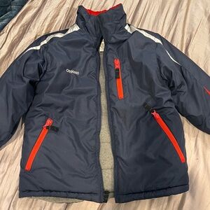 OshKosh B'gosh Kids Navy Jacket with Red Accents l 5-6
